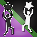 Negative Space - Stickers Crossing Puzzle